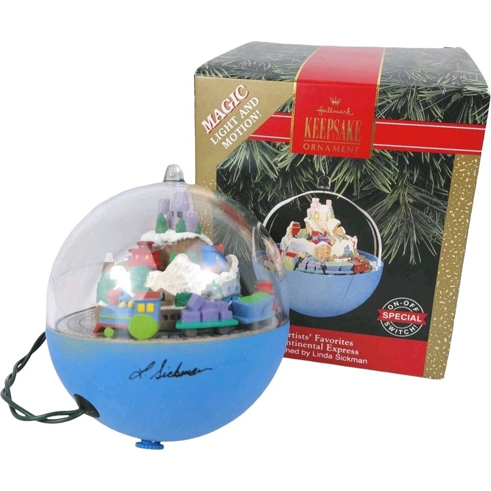 Hallmark 1992 Continental Express Artists Favorites Magic Christmas Ornament